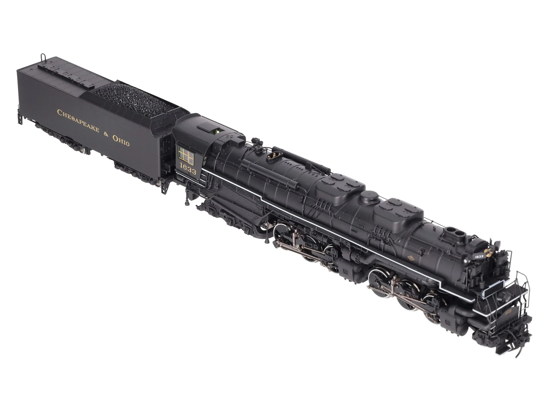 Rivarossi R5454 HO Scale C&O Class 2-6-6-6 Steam Locomotive & Tender #1633 EX/Box - Image 11