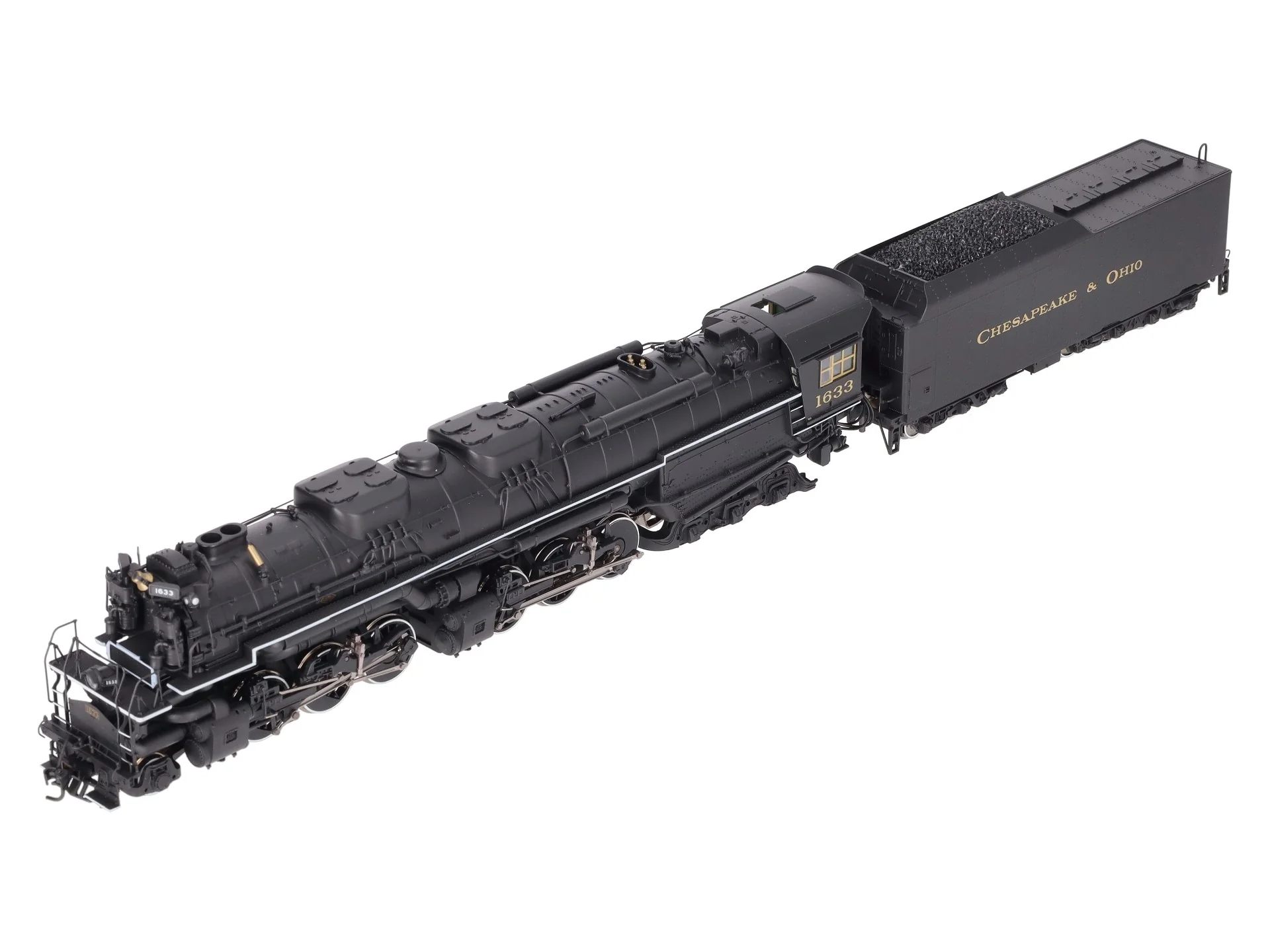 Rivarossi R5454 HO Scale C&O Class 2-6-6-6 Steam Locomotive & Tender #1633 EX/Box - Image 3