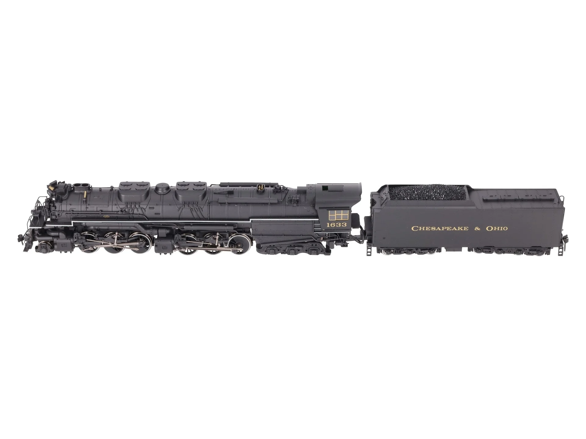 Rivarossi R5454 HO Scale C&O Class 2-6-6-6 Steam Locomotive & Tender #1633 EX/Box - Image 6