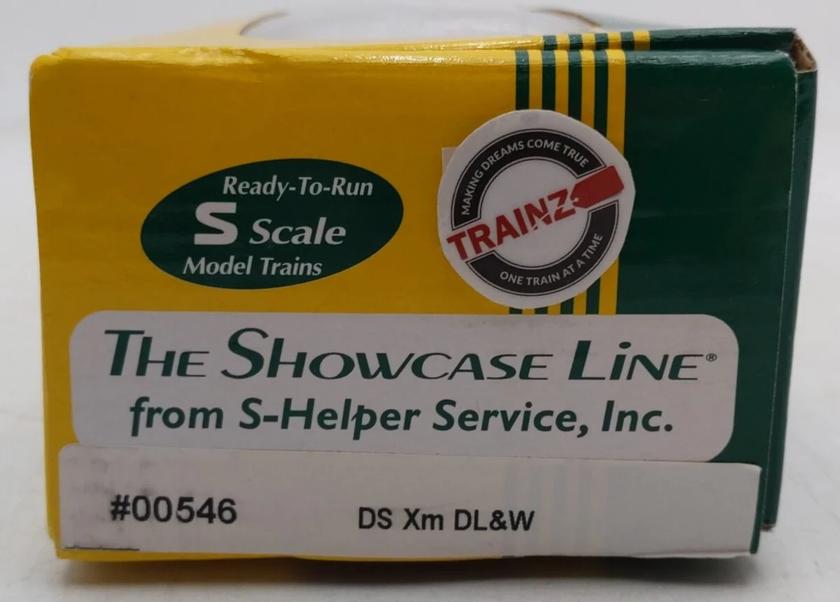 S-Helper 00546 S Scale Delaware, Lackawanna and Western Boxcar #44181 (Hi-Rail) EX/Box - Image 6