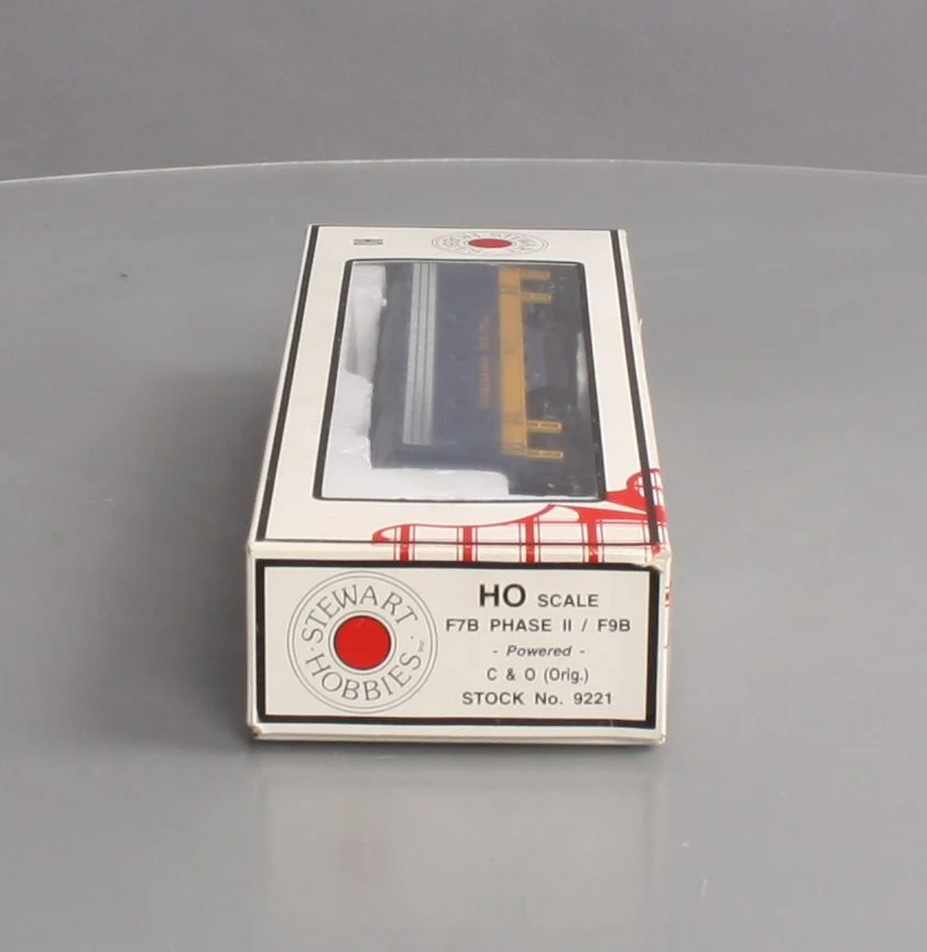 Stewart 9221 HO Chesapeake & Ohio F7B Phase II /F9B Pwd Diesel Locomotive LN/Box - Image 12
