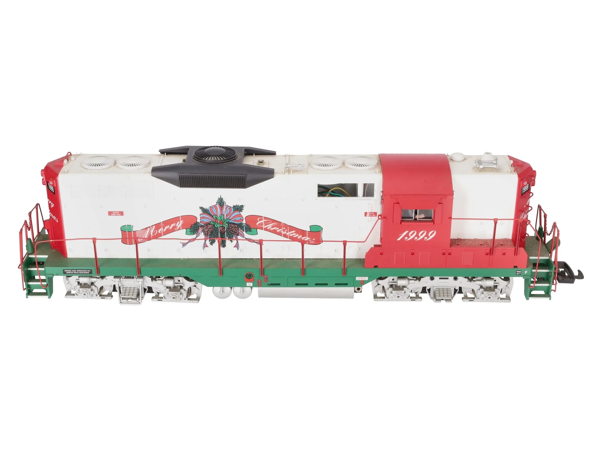 USA Trains 22123 G Christmas GP-9 Diesel Locomotive #1999 VG/Box - Image 10