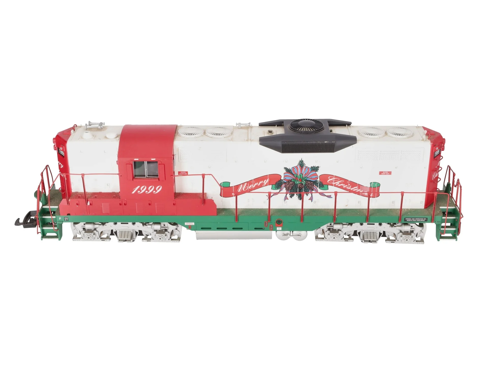 USA Trains 22123 G Christmas GP-9 Diesel Locomotive #1999 VG/Box - Image 6