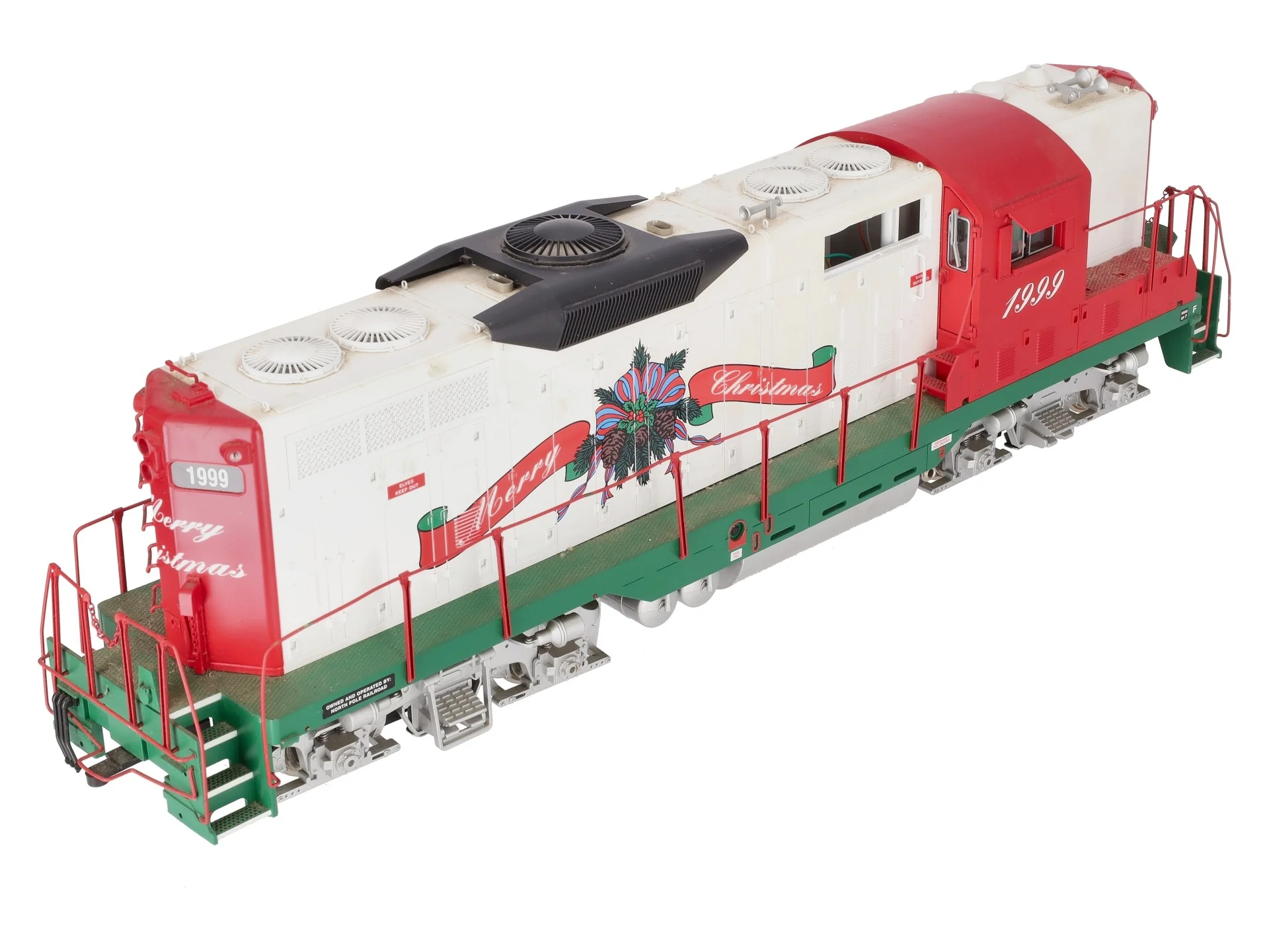 USA Trains 22123 G Christmas GP-9 Diesel Locomotive #1999 VG/Box - Image 9