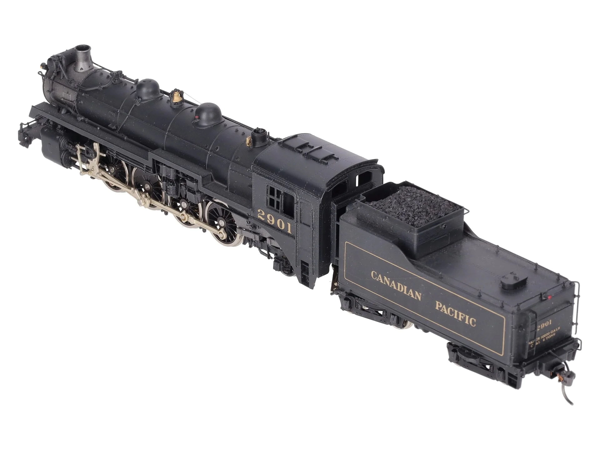 Van Hobbies HO Scale BRASS Canadian Pacific 4-8-2 I-1A Steam Loco & Tender #2901 EX/Box - Image 8