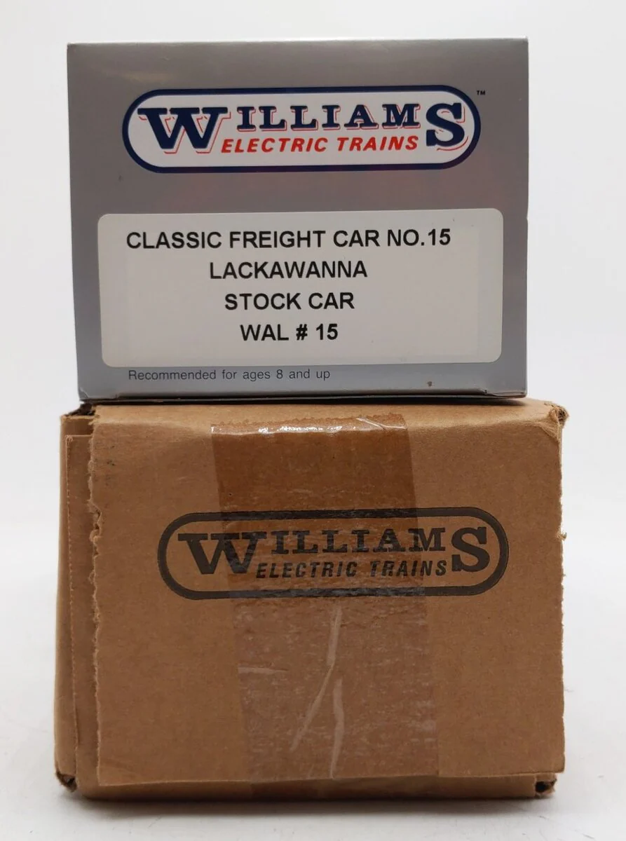 Williams 15 O Gauge DL&W Stock Car #23530 EX/Box - Image 7