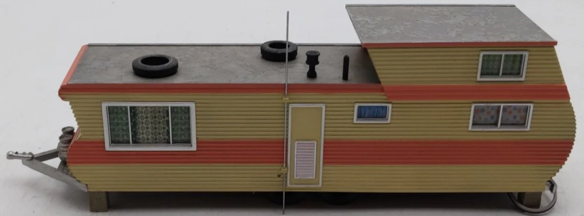 Woodland Scenics BR5862 O Built-&-Ready Double Decker Trailer EX/Box - Image 3